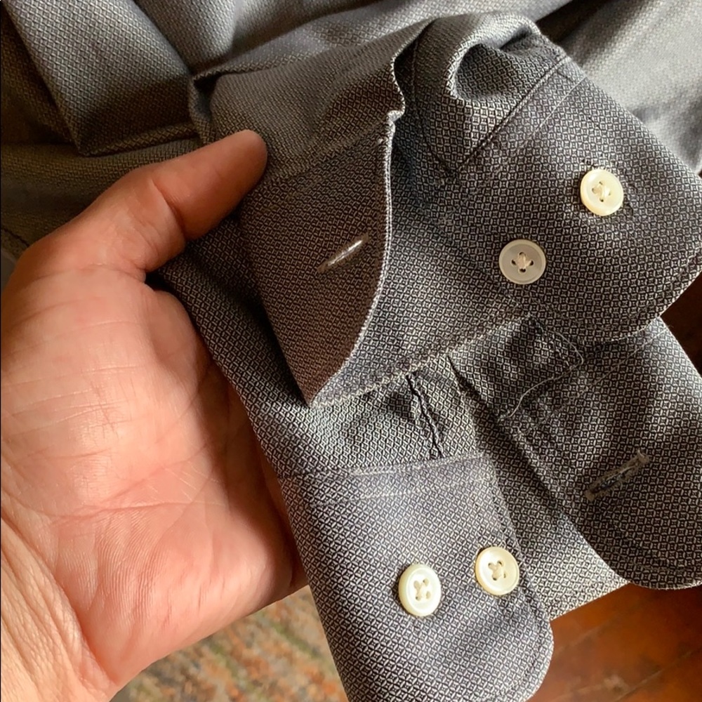 Facconable Button Down Dress Shirt - image 3